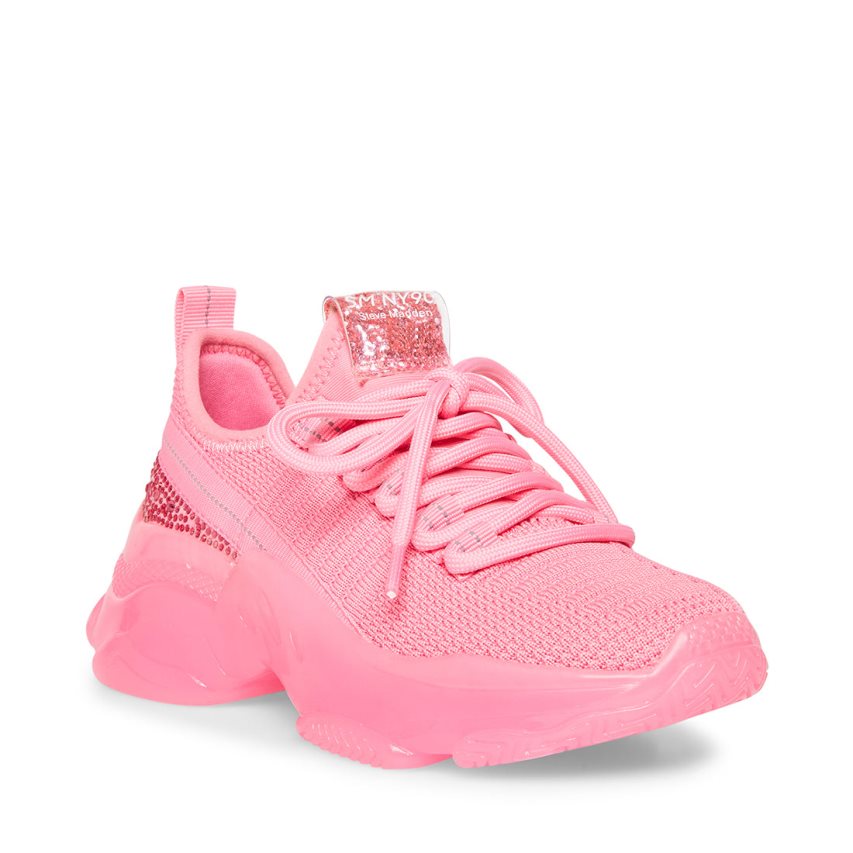 Zapatillas Steve Madden Jmaxima Neon Niños Rosas | ES OR69E2